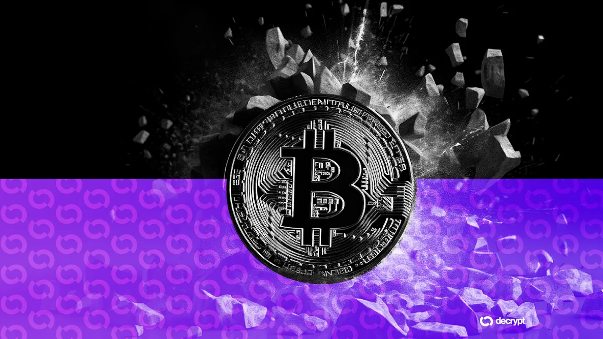 Графика с биткоинами и цифровым кошельком на фоне блокчейна