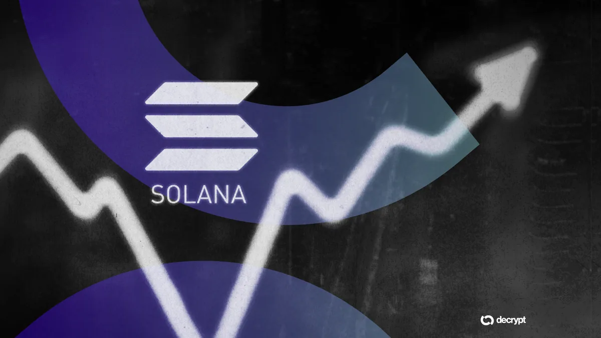 Графика, иллюстрирующая ускорение сети Solana и снижение времени слота